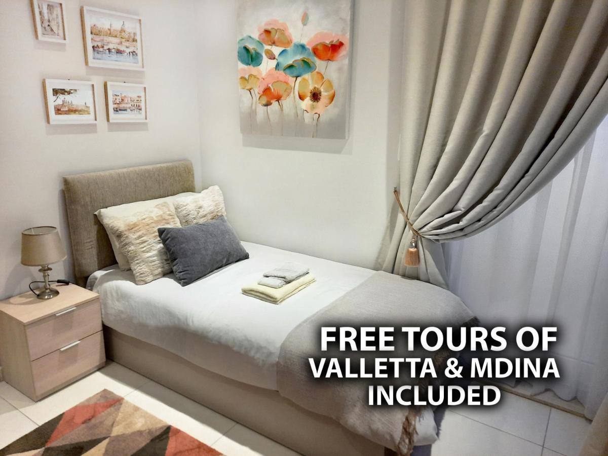 Cozy Rooms - Great Bus Connections - Free Parking Mosta Exterior foto